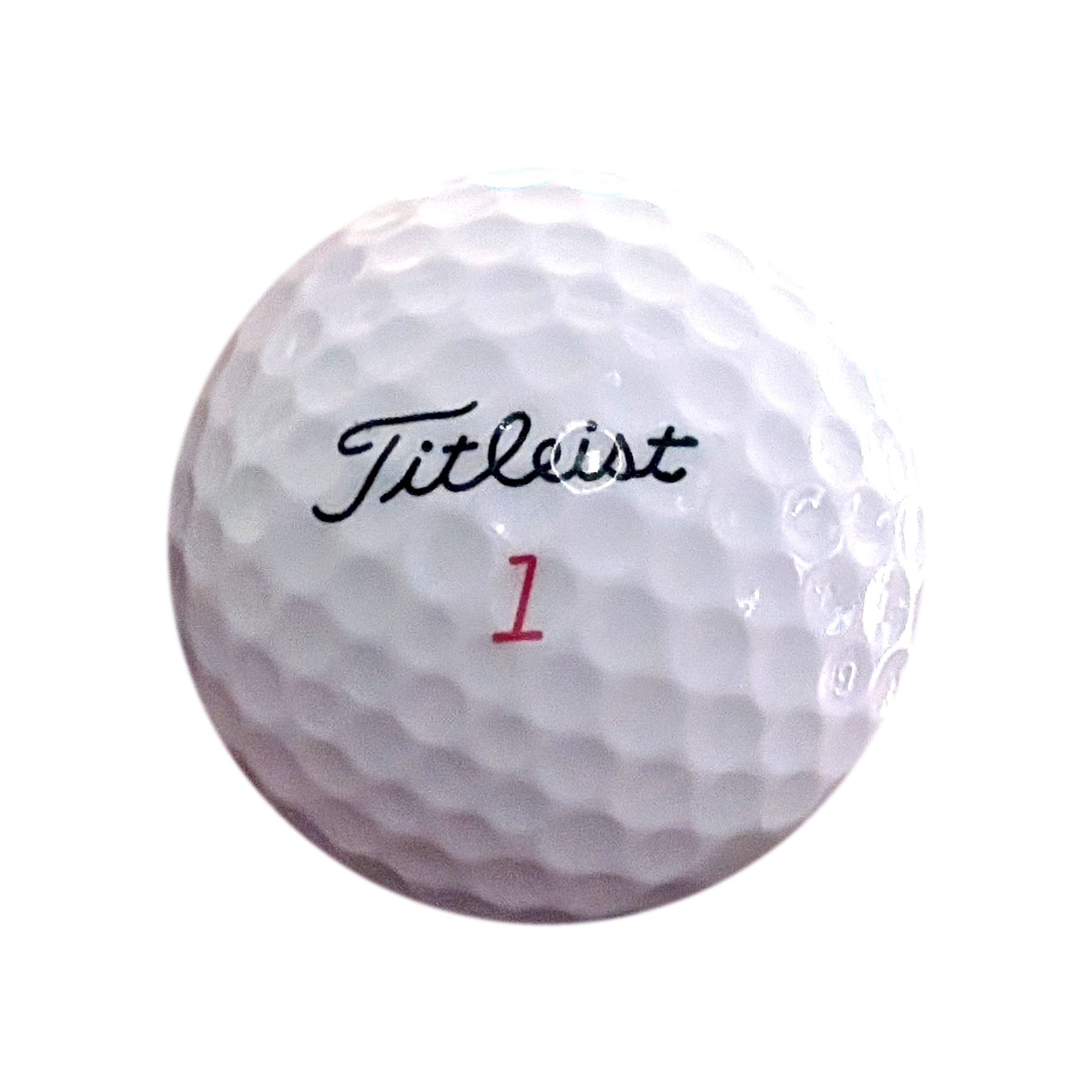 Titleist side of the CreaPrime golf ball